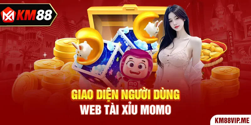 Giao diện người dùng Web Tài Xỉu Momo