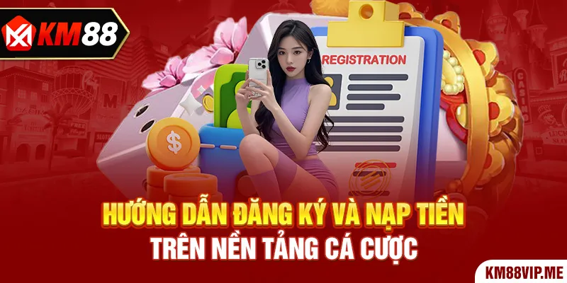 Hướng dẫn đăng ký và nạp tiền trên nền tảng cá cược.